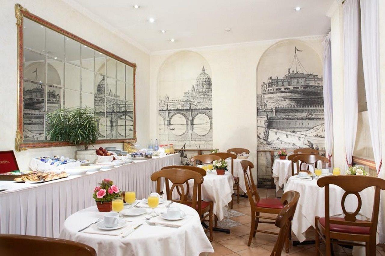 Hotel Genio Řím Restaurace fotografie